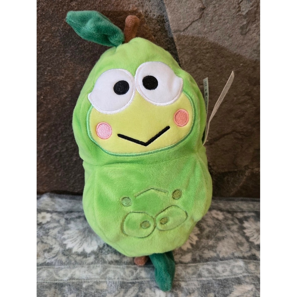 TeeTurtle x Sanrio Keroppi Plant Reversible Plush